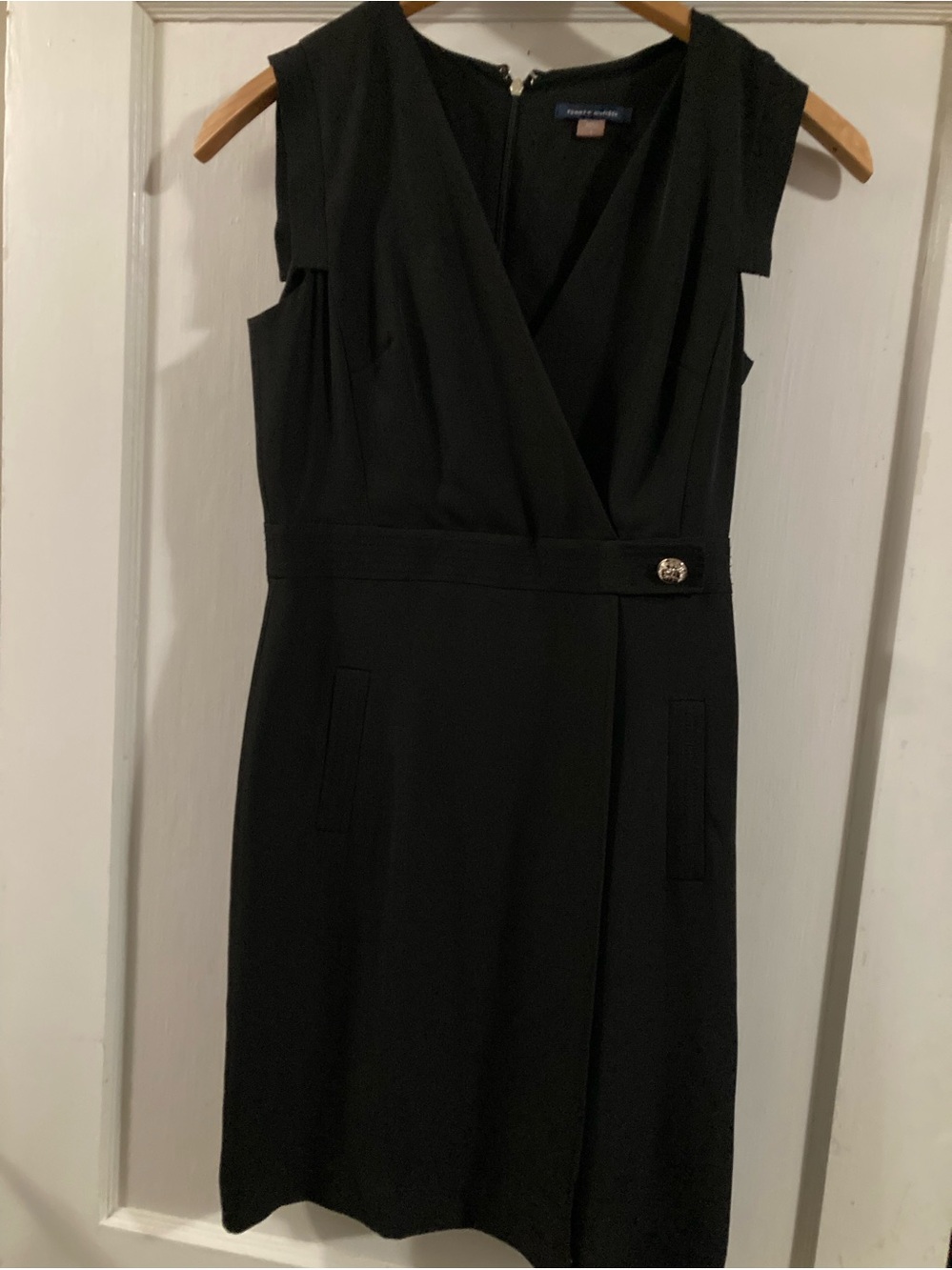 Tommy Hilfiger size 2 black large dress